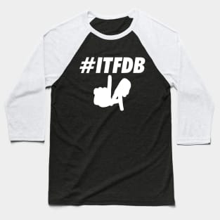 ITFDB LA Hands, White Baseball T-Shirt